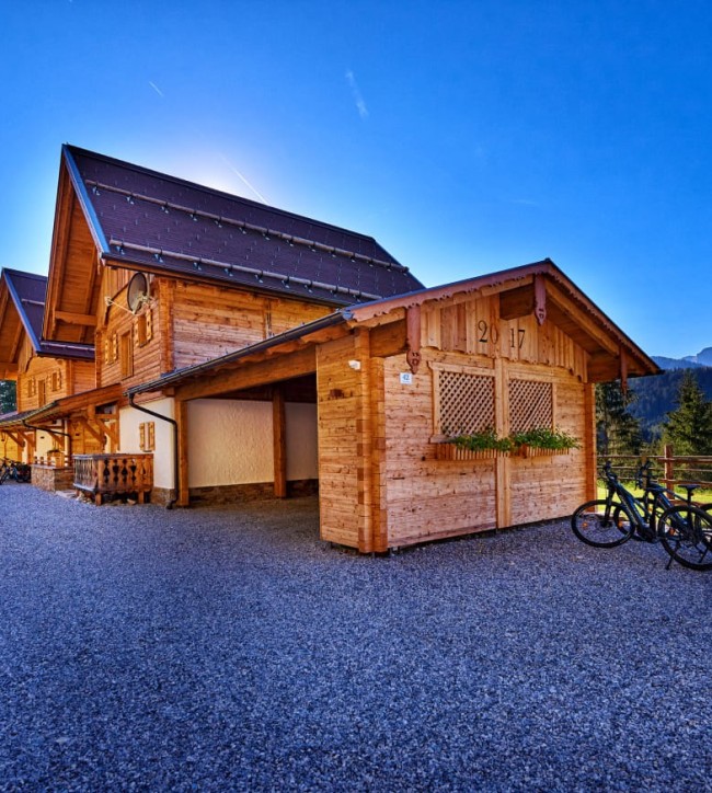 Chalets Amidylle Piredt mitten im Grünen