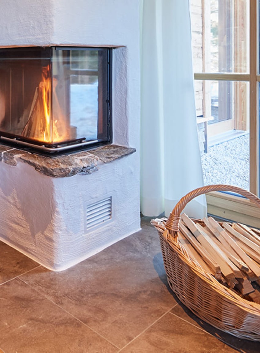 Kaminholz inklusive für unsere Chaletgäste