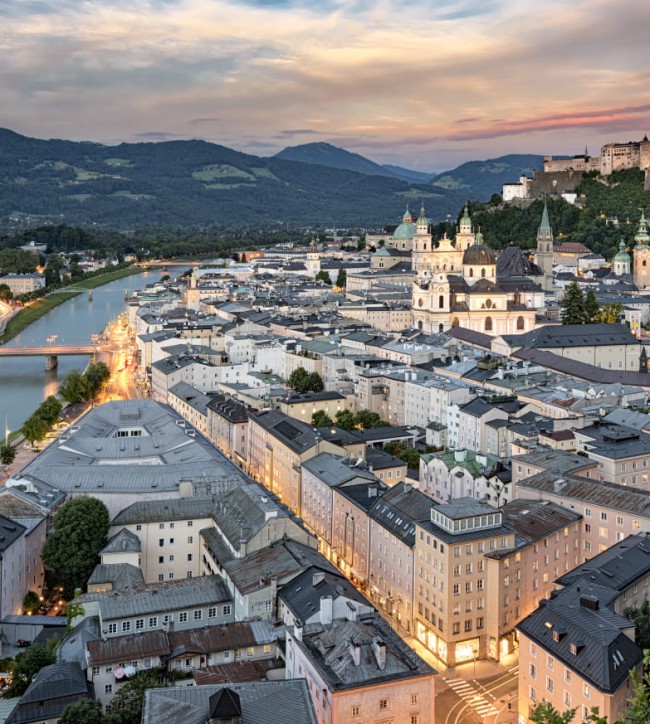 Die Stadt Salzburg © shutterstock.com