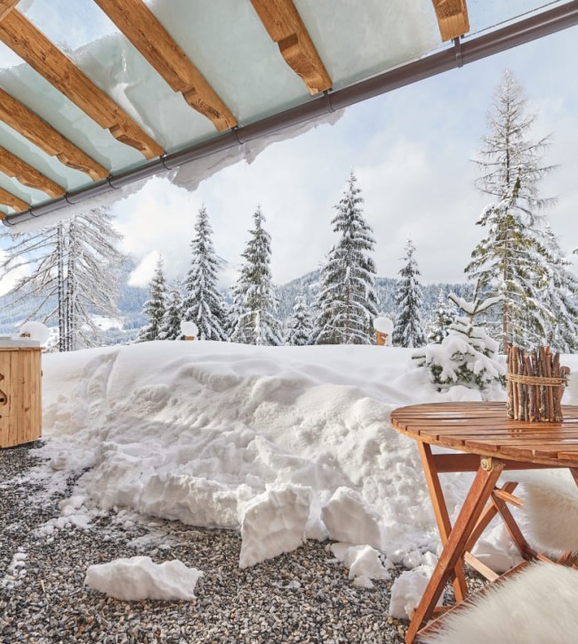 Winterterrasse genießen